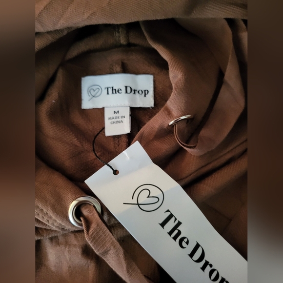 NEW The Drop Brown Sweatshirt Dress , Size Medium. - Picture 4 of 5